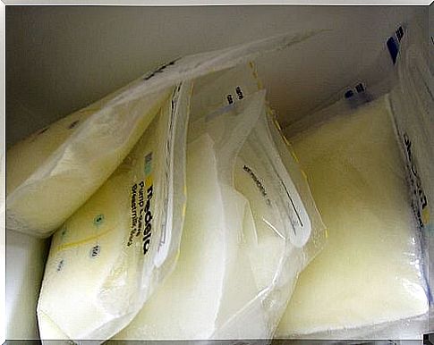 Packaged breast milk