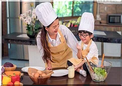 Cooking activities for children aged 3 to 6 years