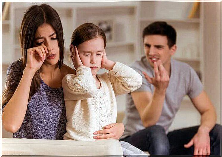 Couple with daughter.