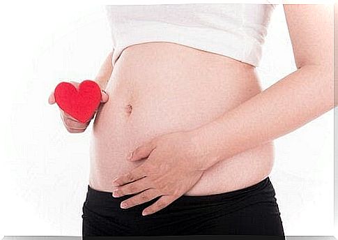 body changes: pregnant woman