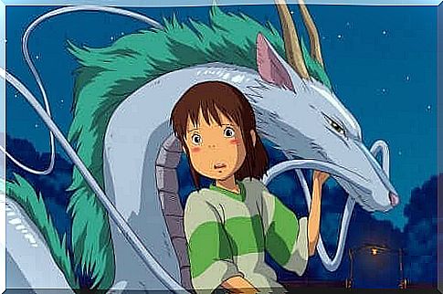 scene from Spirited Away