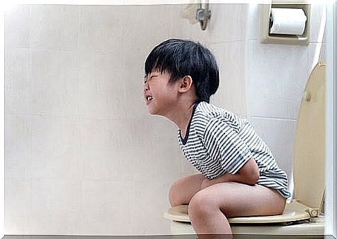 Psychosomatic disorders: constipated boy