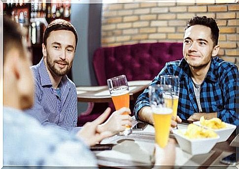 Adults at the table