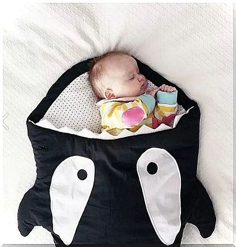 Baby in sleeping bag