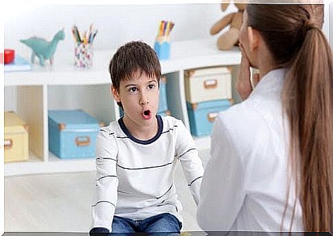 children receive speech training